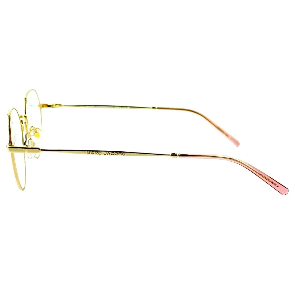 Marc Jacobs Marc 705 G Womens Metal Eyeglass Frame J5G Gold 51-19 Titanium